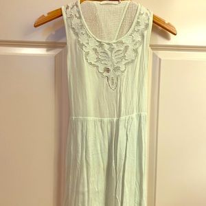 Green LF dress (petite)